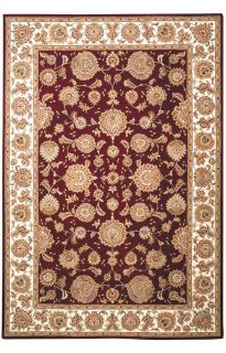   New Area Rug Wool Handmade Persian Carpet Oriental Red 4 x 6