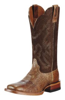 Ariat Western Boots Womens Nitro Tan Burnt Rust 10009548