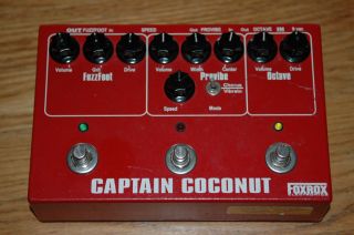 CAPTAIN COCONUT First Run FoxRox RED 1 of 5 EVER MADE RAREST ONE