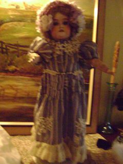 Huge Antique Bisque Doll Armand Marseille Germany 1890