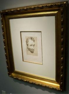 Salvador Dali Original Art Etching Van Gogh Hand Signed Artwork 