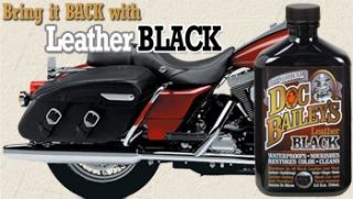 Doc Baileys Leather Black Restorer Cleaner Harley