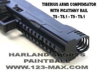 Tiberius Arms paintball pistol Compensator with Rails Paintball laser 