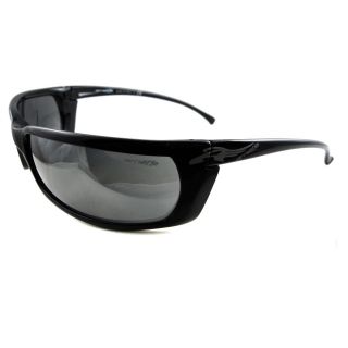 Arnette Sunglasses 4007 Slide 41 6g Shiny Black Silver Mirror