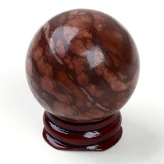 ARA0198 Zebra Jasper Stone Gemstone Sphere Crystal Ball