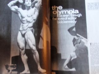   Annual Bodybuilding Muscle Magazine Arnold Schwarzenegger 1981