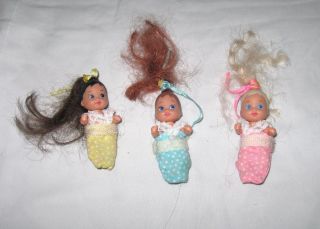 vintage 1980s Barbie Skipper doll babies triplets