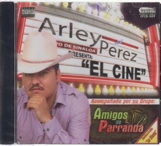Arley Perez El Rayo de Sinaloa CD New El Cine Mini Lic mas Movimiento 