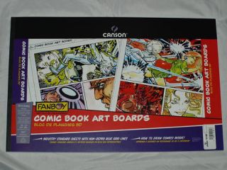 Canson Comic Book Art Boards 24 Sheets 250gsm