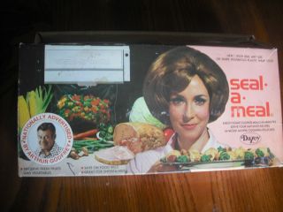   Seal A Meal Food Sealer Nationally Advertised by Arthur Godfrey