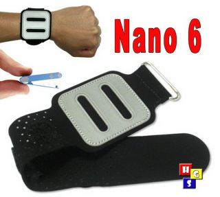 Apple iPod Nano 3 Armband Strap Holder Arm Band Black