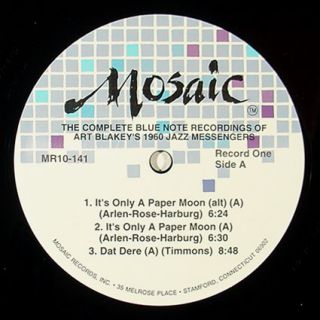 Art Blakey Complete Blue Note Recordings Mosaic LP Box Set N N