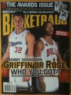 NEW   MARCH APRIL 2012 BECKETT BASKETBALL Monthly Price guide
