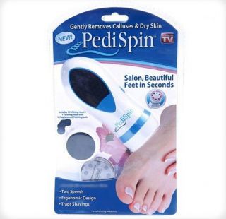 pedi spin electronic foot callus removal kit as seen on tv