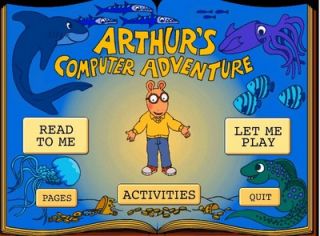 Living Books Dr Seuss ABC + Arthur Computer Adventure PC 2 new CDs XP 