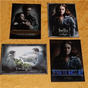  Lot Twilight New Moon Eclipse Breaking Dawn Cards Autographs