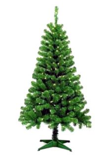 PRE LIT ARTIFICIAL CHRISTMAS TREE / QUICK & EASY ASSEMBLY / 5 FT