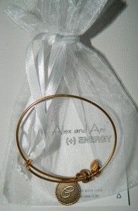 Alex and Ani Seven Swords Expandable Wire Bangle Russian Gold
