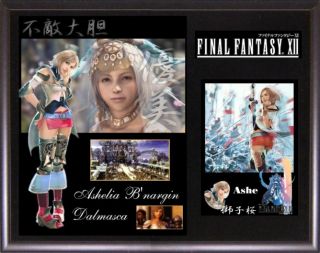 Final Fantasy XII 12 Ashe Plaque Series w/ Card