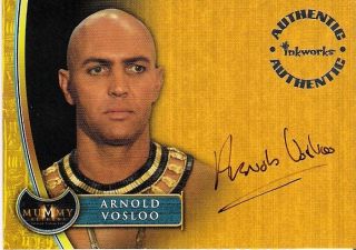 The Mummy Returns Arnold Vosloo as Imhotep Autograph A2