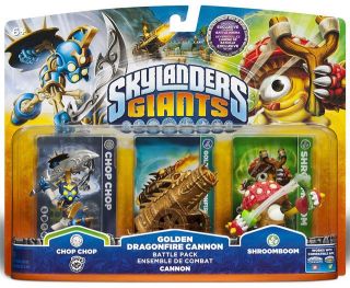New Skylanders Giants Granite Legendary 3 Packs Series 2 Choose from 