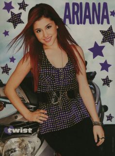 Ariana Grande Victorious Twist Magazine Feature Clippings