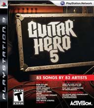 PS3 GUITAR HERO 3 GAME BUNDLE LEGENDS OF ROCK, BAND HERO, GUITAR HERO 