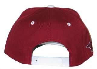 Arkansas Razorbacks Hogs Maroon Super Star Snapback Adjustable Hat Cap 