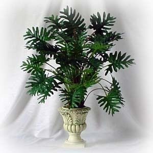 Artificial SPLIT LEAF PHILODENDRON Silk Plants TROPICAL on Natural 