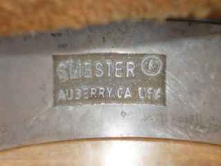   Sliester Marked Spurs Working Cowboys Spurs & Straps Made Auberry, CA