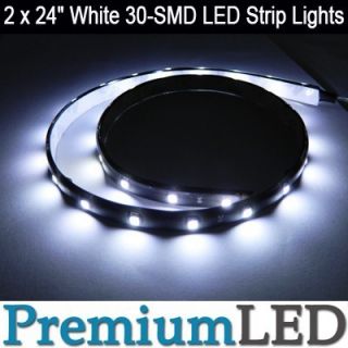   30 SMD LED Flexible Floor Strip Lights Chevrolet Nissan Audi 42