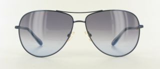 New Lilly Pulitzer Parker Midnight Sunglasses Metal Aviator Frame with 