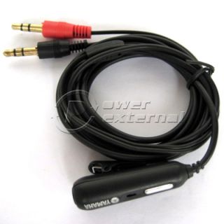 5mm Audio Splitter Cable Headphone Extension Cord Mic