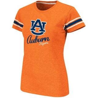 Auburn Tigers Womens Backspin Crew T Shirt Vintage Colosseum Athletics 