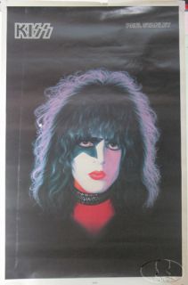 Original Kiss 1978 Paul Stanley Bill Aucoin Poster