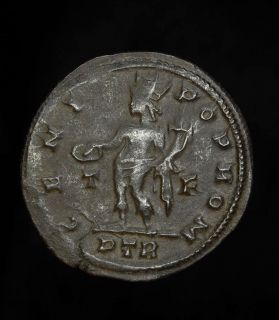   Roman Follis Coin of Emperor Maximinus II History of Rome