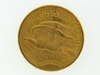 1924 United States Saint Gaudens Double Eagle Twenty Dollar $20 Gold 