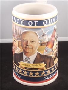 Anheuser Busch Family Series Stein 2002 Convention Aug