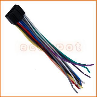 Stereo Wire Harness Cable 16 Pin for Kenwood Car Radio