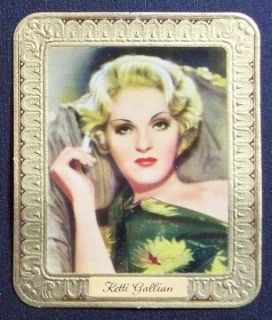 Ketti Gallian 1936 Aurelia Embossed Cigarette Card 10