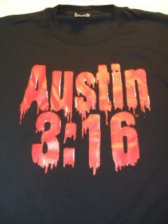 Stone Cold Steve Austin Blood from A Stone T Shirt New