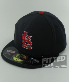 St Louis Cardinals on Field Authentic Collection Road New Era 5950 