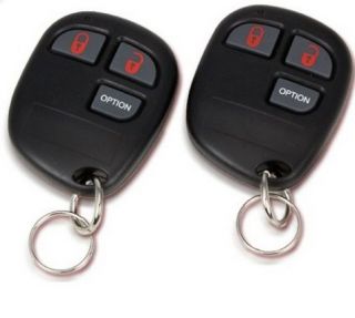 Audiovox AA925 3 Button Remote Keyless Entry System 2 Remotes Included 