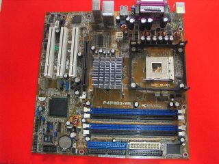 Asus P4P800 VM Socket 478 Motherboard 865G Intel