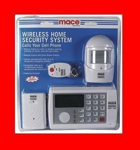MACE Wireless HOME Security ALARM System *AUTO DIALER* 80355