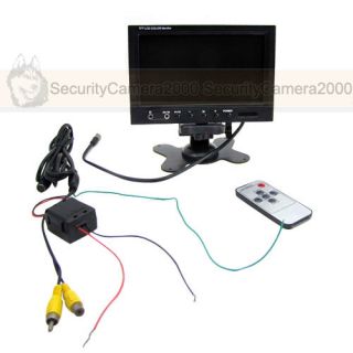  Input, 7inch, TFT LCD, Color, Car Monitor www.securitycamera2000