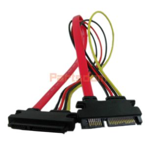 22 Pin SATA Serial ATA Data Power Cable Male to Female