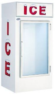Leer Indoor Upright Ice Glass Front Freezer