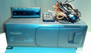 Pioneer 12 disc car truck auto CD Changer CDX FM1257 With Display Unit 