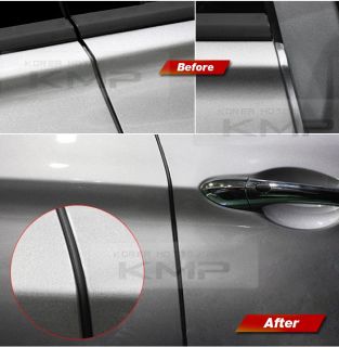 Car Door Auto Noise Rubber Sealing Strip 2pcs Fit Kia 2011 2013 Optima 